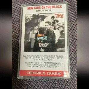 New Kids On  The Block 1988 Hangin' Tough Audio Music Cassette Tape